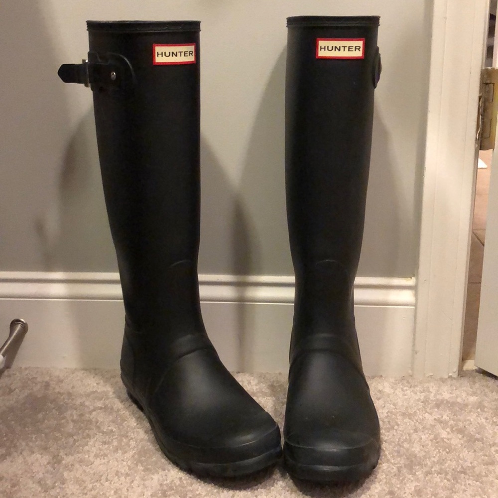 Hunter rain boots